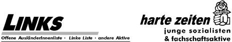 Liste LINKS – harte zeiten